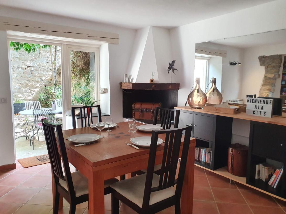 Villa Les chemins de la Cité à Carcassonne Extérieur photo